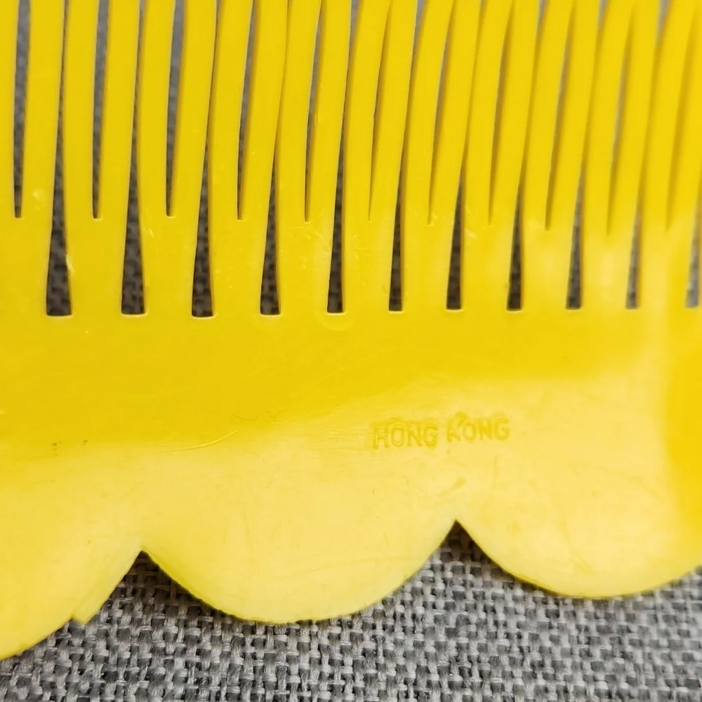 Vintage Side Hair Comb Lot Made In USA/France/ Hong Kong. 10 Total.